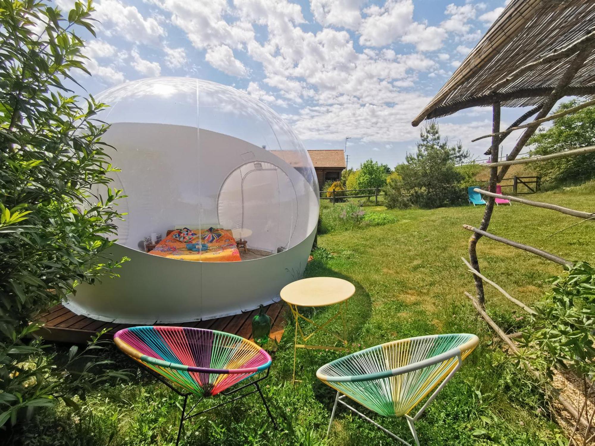 La Bulle Des Champs Bed & Breakfast Champmotteux Ruang foto